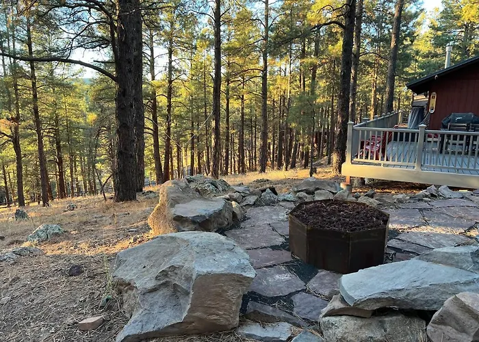 Enchanted Pines Retreat 2br 2ba Vacation Haven In Forested Flagstaff * Mountainaire